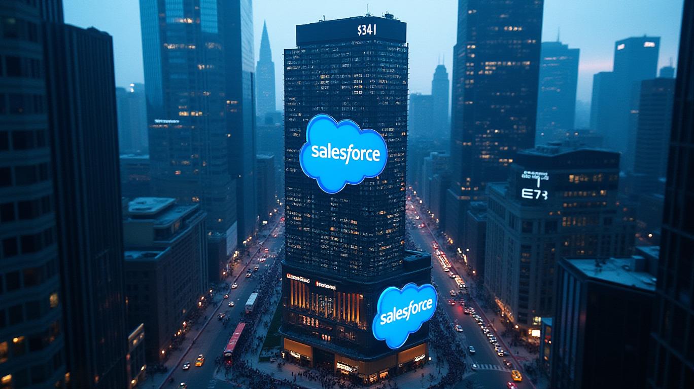 Salesforce's $1.321 Billion Trading Day Lands 34th in Market Ranking