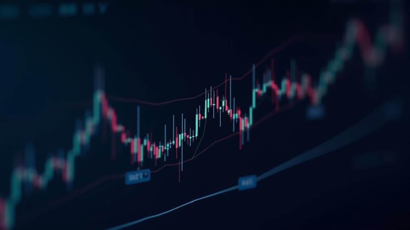 NVE's 15-min chart shows RSI overbought, KDJ death cross.