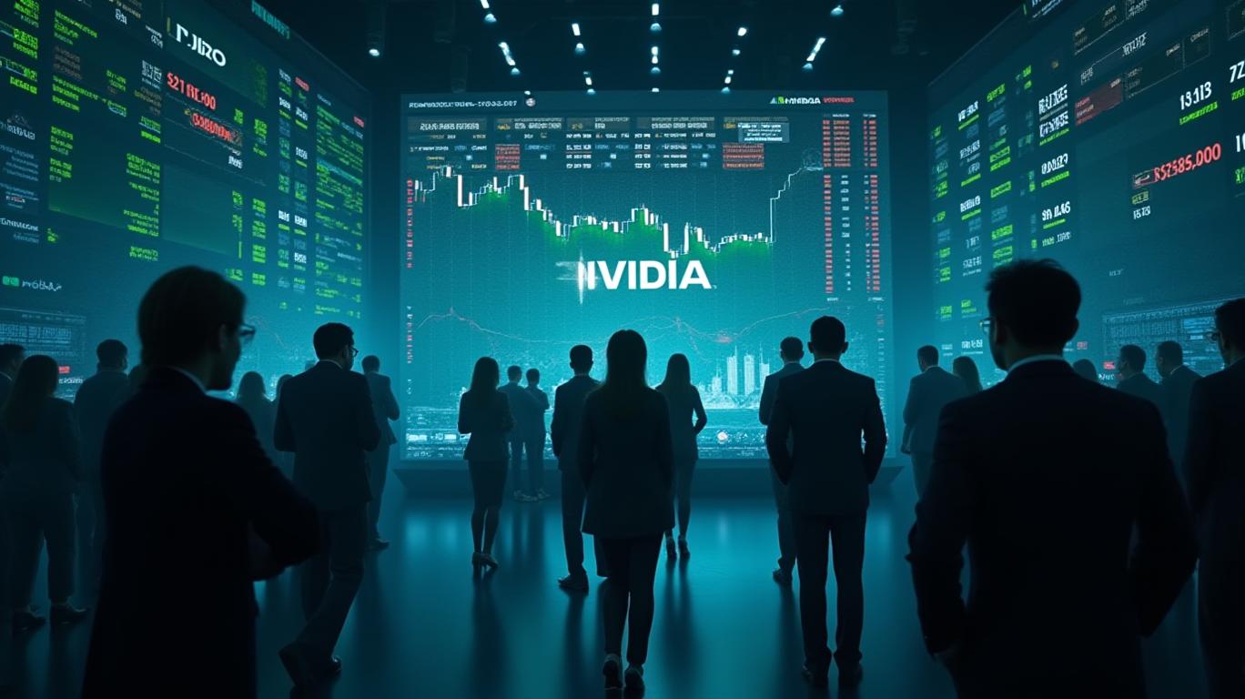 Nvidia's $182.82 Billion Trading Volume Secures Second Spot Amid Export Concerns and Revenue Warnings