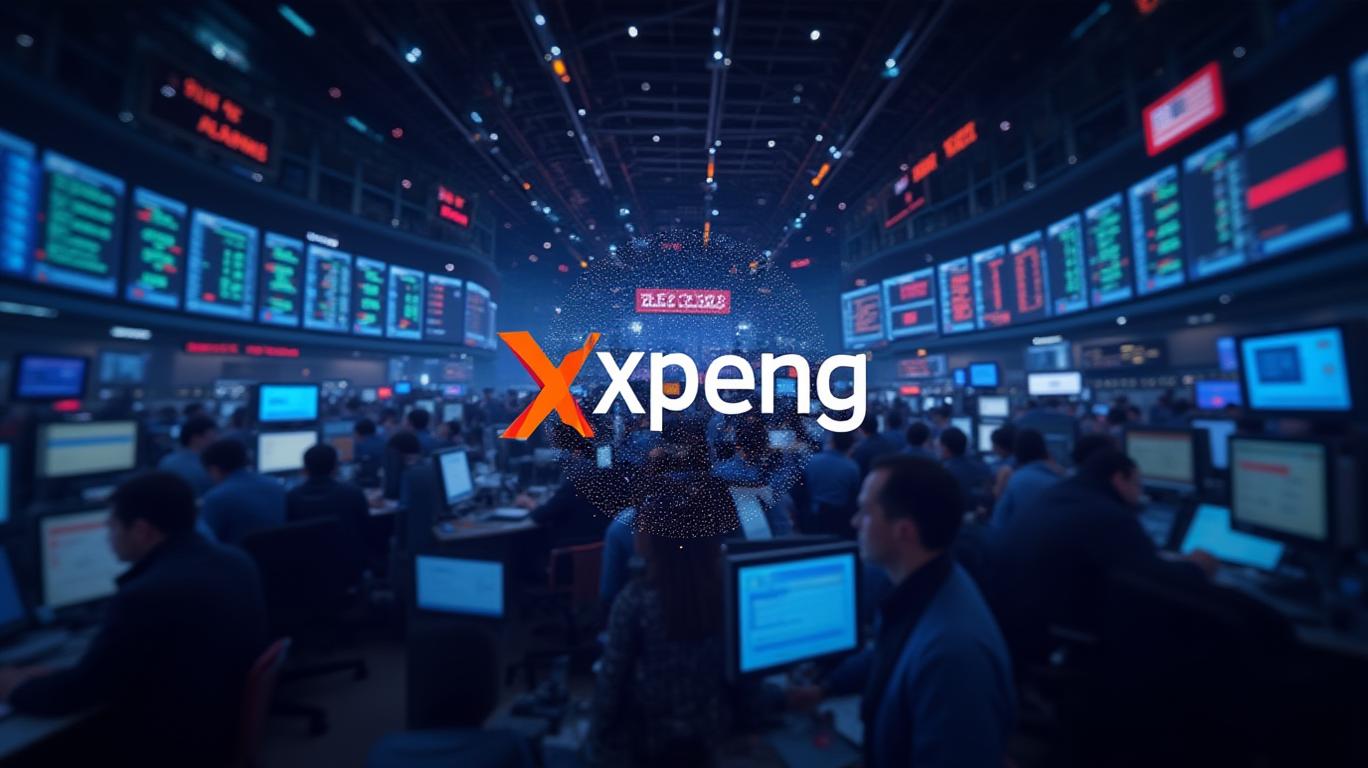 Xpeng's Trading Volume Surges 83.36% to 2.22 Billion, Ranks 387th in Stock Market