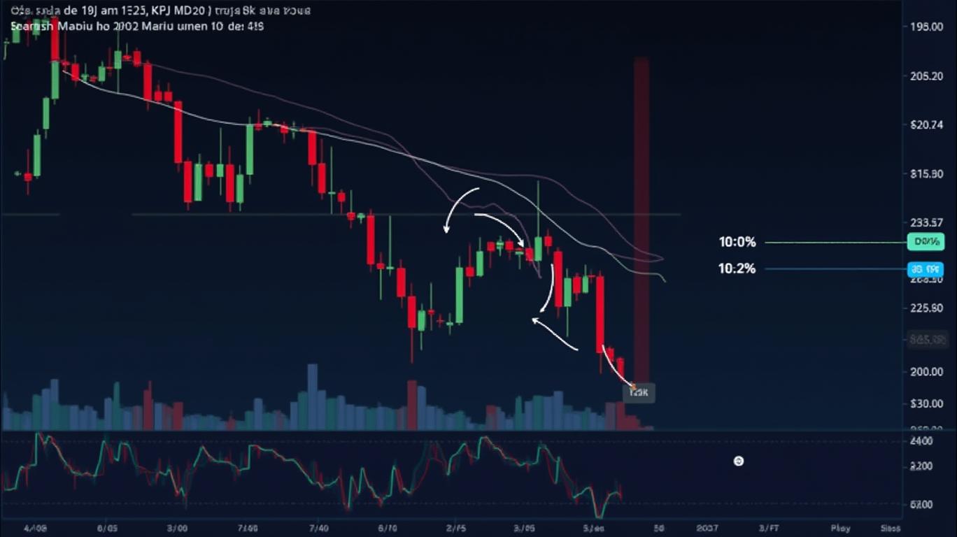 Calamos Strategic Total Return Fund's 15min Chart Triggers KDJ Death Cross, Bearish Marubozu.