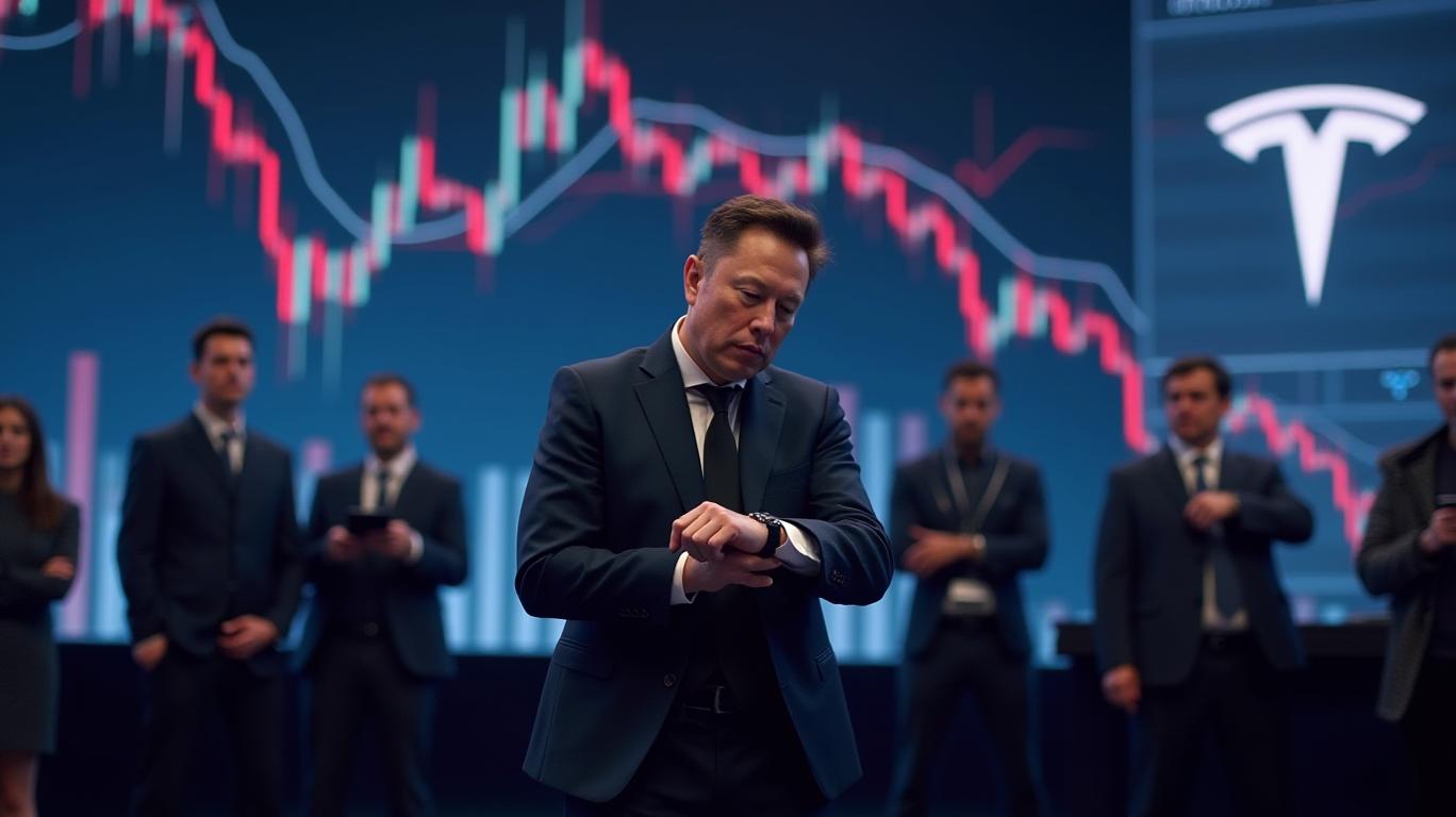 Tesla Leads Tech Stocks Decline, Drops 6% Amid Economic Concerns
