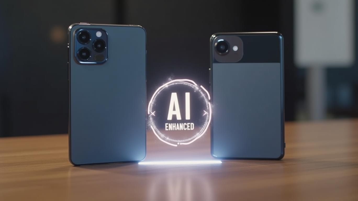 Smartphone Arms Race Heats Up as Apple and Google Clash Over AI Innovation