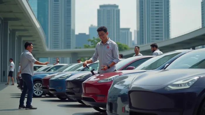 Tesla Model Y deliveries begin in Singapore