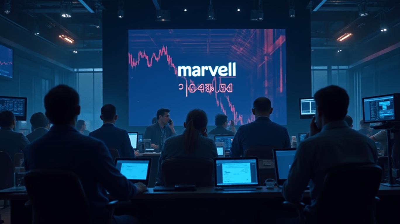 Marvell Technology Drops 7.32% Amid Insider Selling, AI Sector Sell-Off