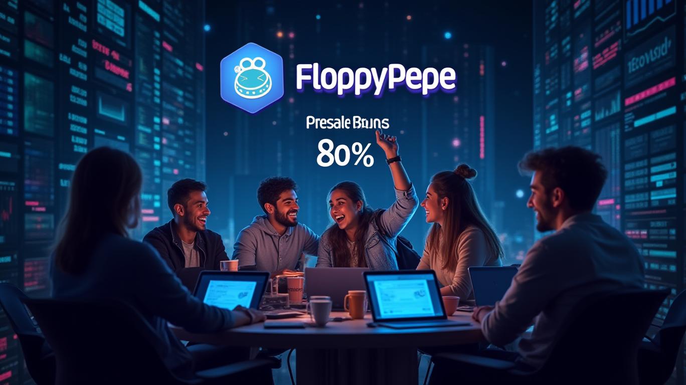 FloppyPepe (FPPE) Gains Traction with 80% Presale Bonus, 120x Rally Predicted