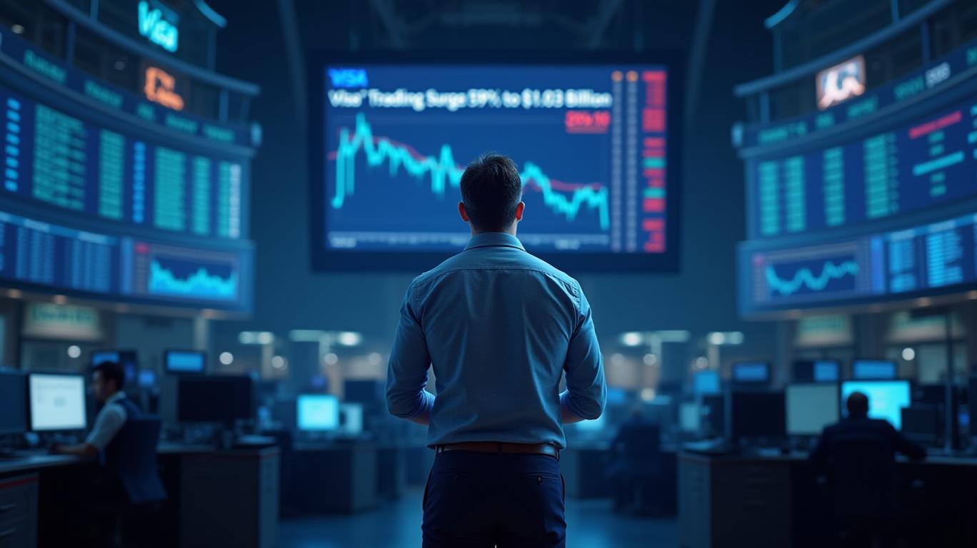 Visa's Trading Volume Surges 59% to $19.03 Billion, Ranked 25th in Market