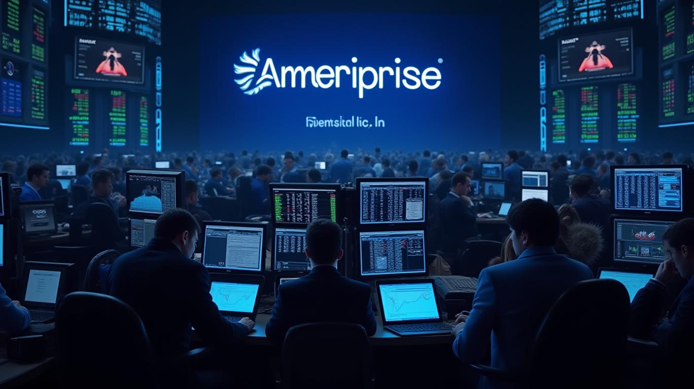 Ameriprise Financial Inc. Surges to 467th in Trading Volume with 20.6 Million Shares Exchanged