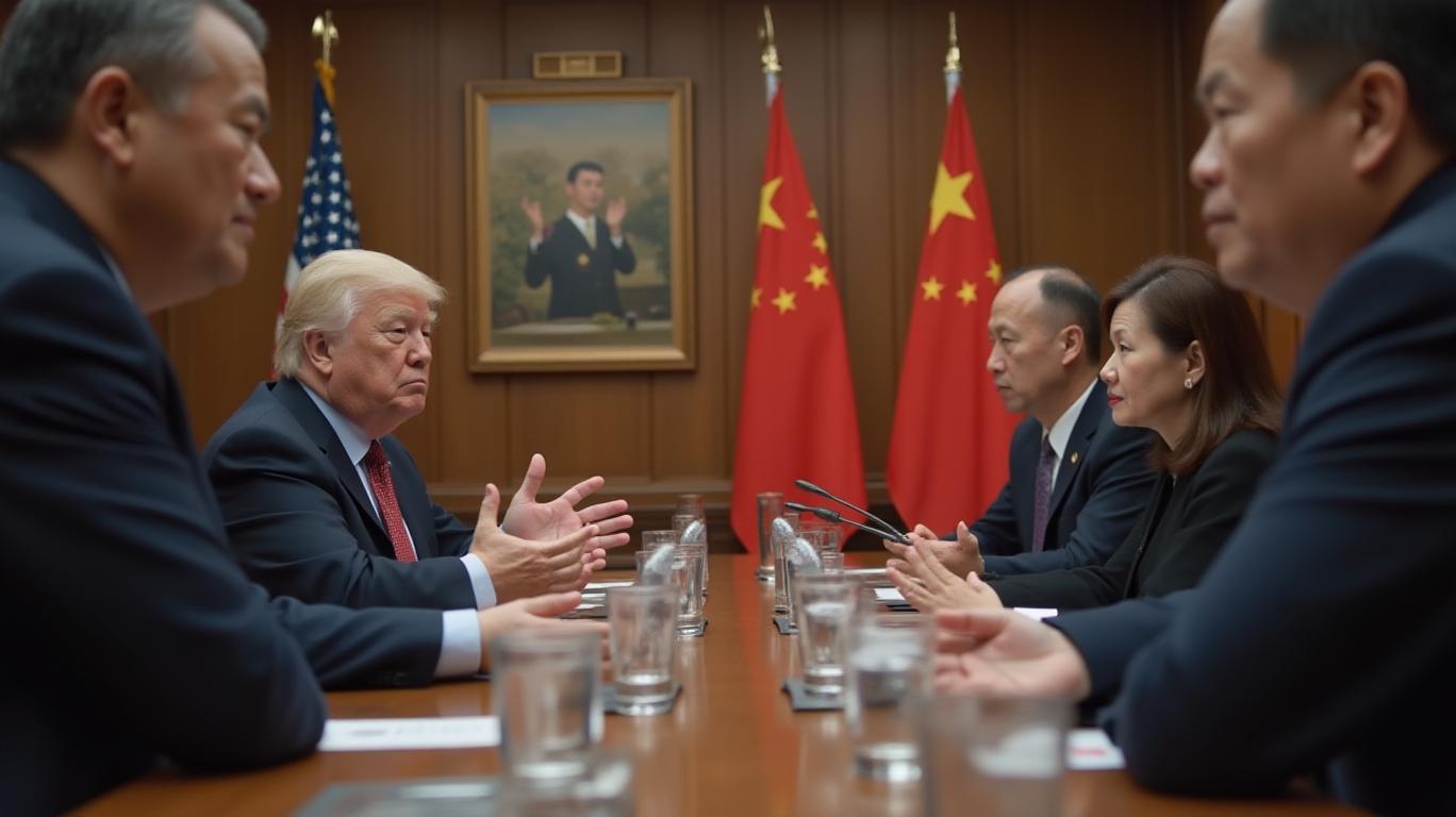 Trump Sees ‘Substantive’ China Talks That May Yield Tariff Cut