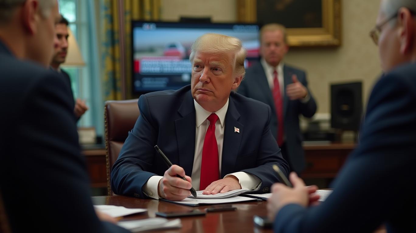 Trump Announces Trade Breakthrough With UK, Boosting U.S. Exports