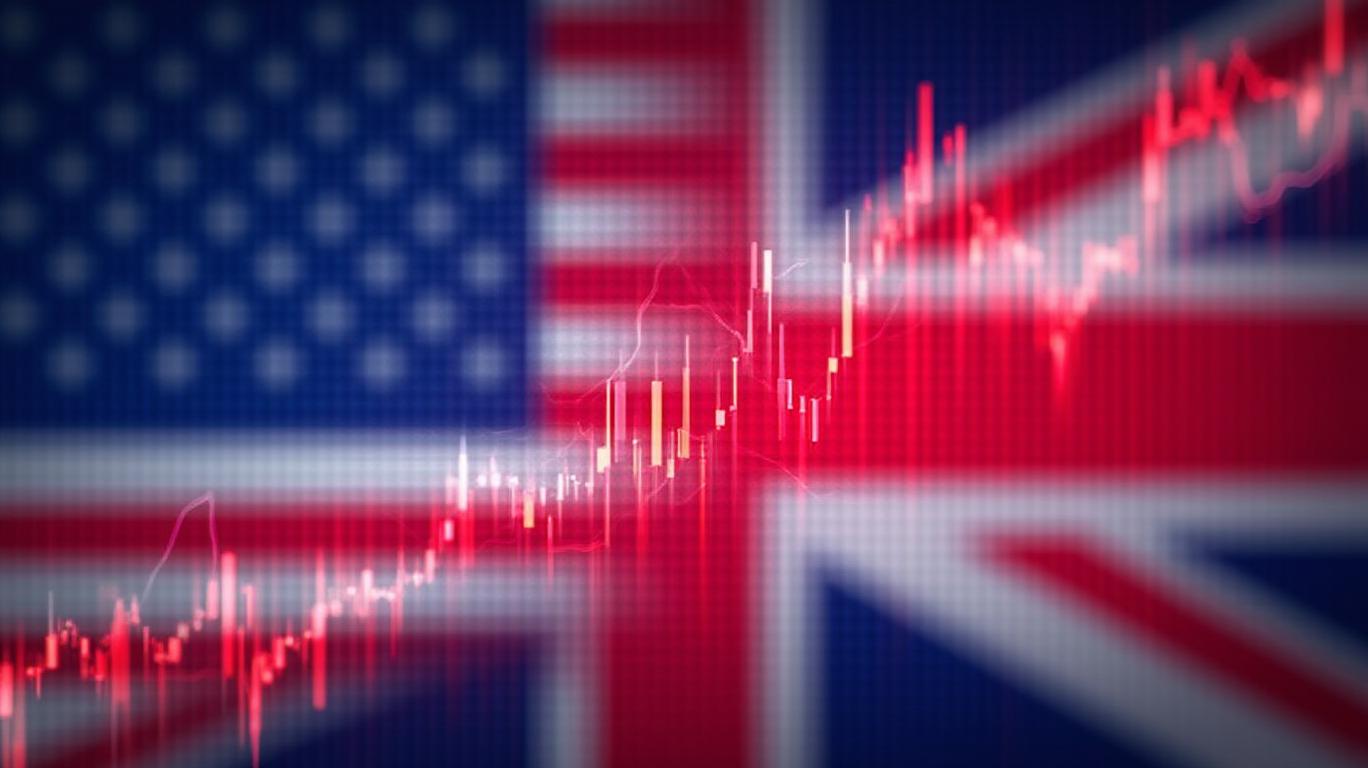 Stock Market Surge: Dow Hits 45,000 on U.S.-U.K. Trade Deal as Boeing and Bitcoin Break Records