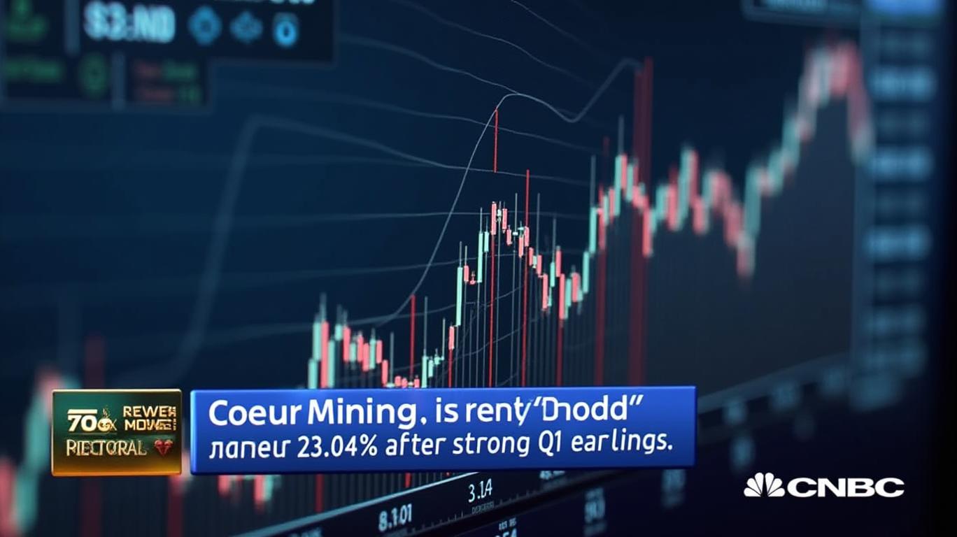 Coeur Mining Stock Soars 23.04% on Strong Q1 Earnings