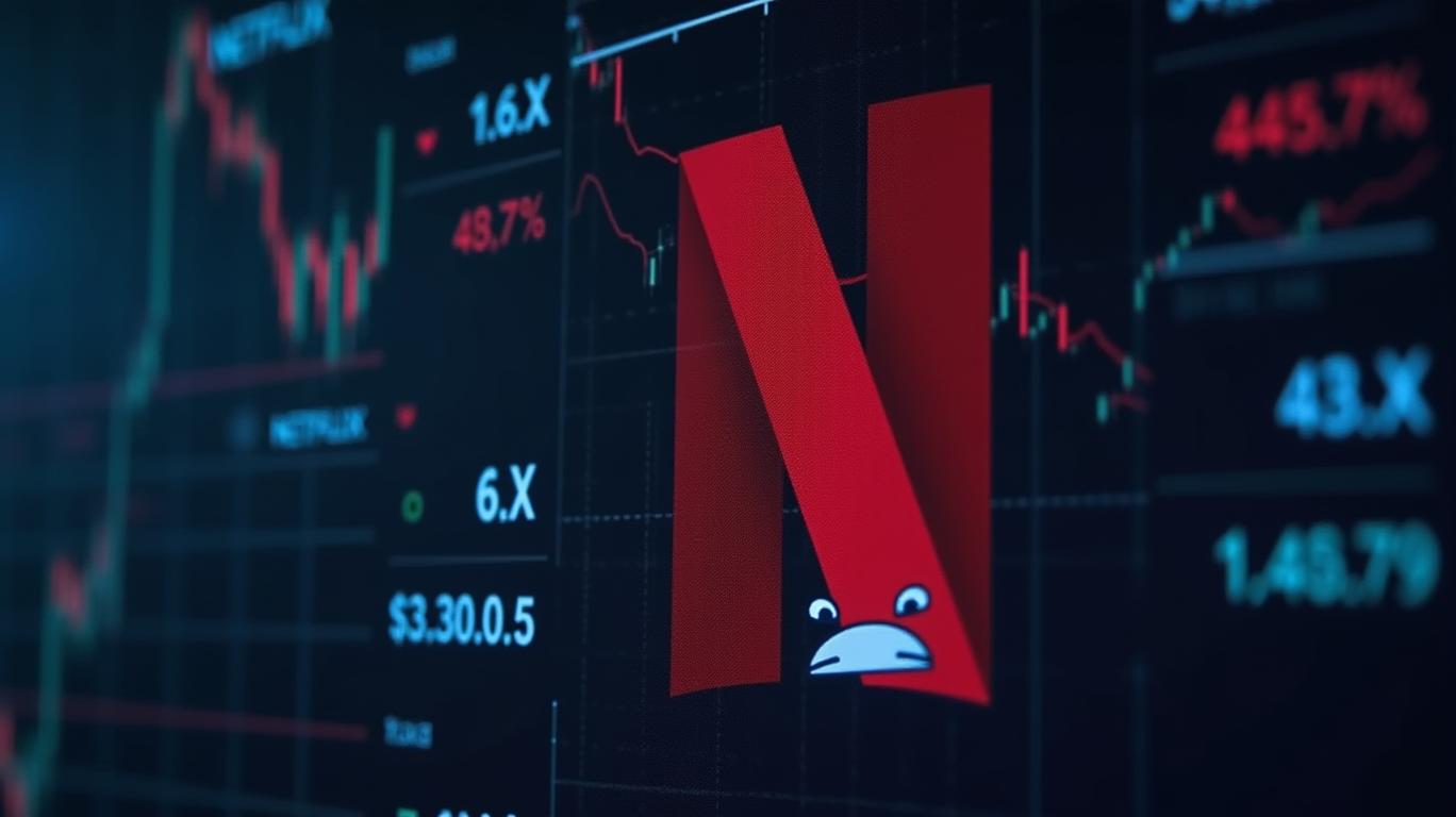 Netflix Trading Volume Hits 43.09 Billion, Ranks 14th Amid Subscription Growth Concerns