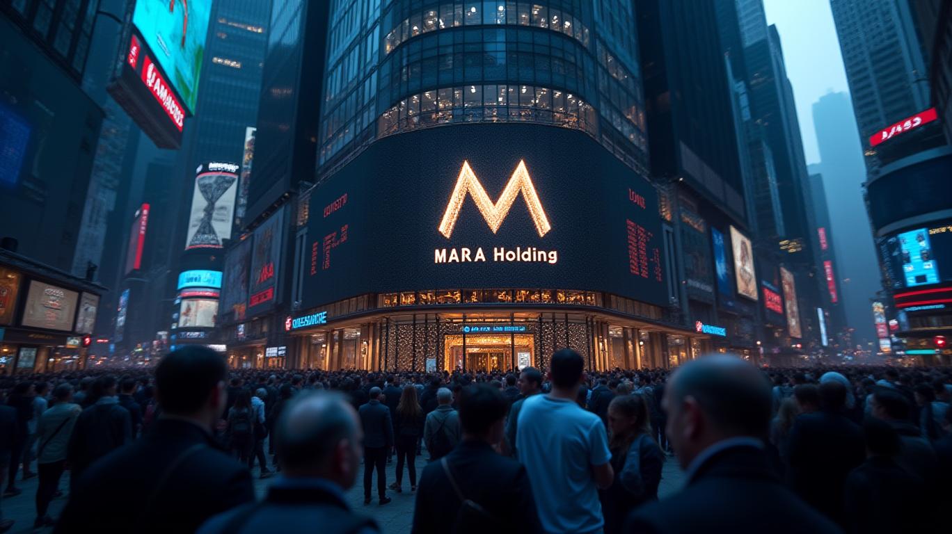 MARA Holdings Surges to 136th in Trading Volume with $685 Million in Shares Exchanged