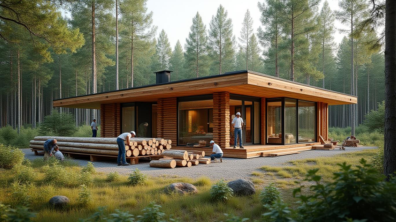 Honkarakenne: Pioneering Log Construction’s Sustainable Future