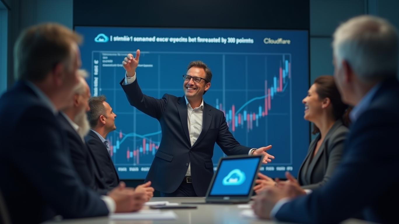 Cloudflare Surpasses Expectations with 300 Basis Points Revenue Beat