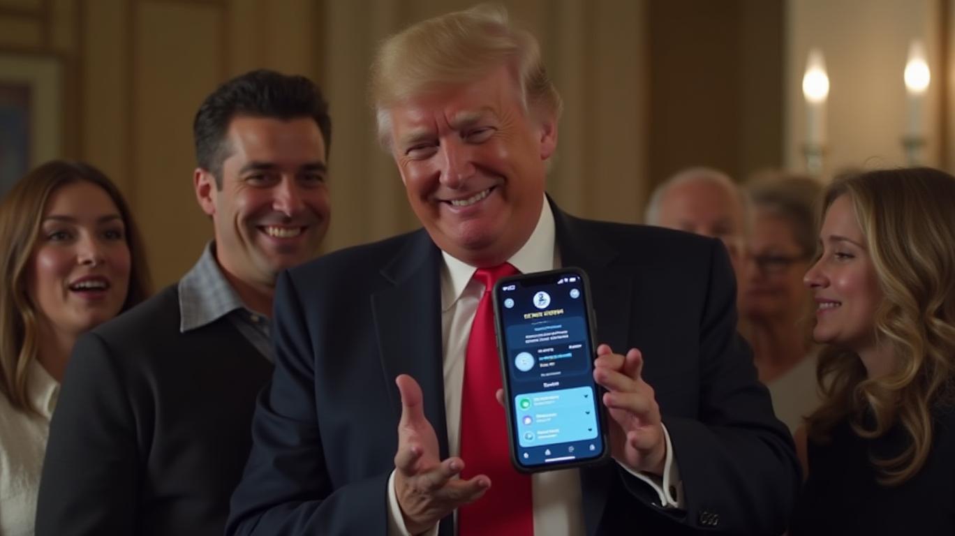 Trump's Crypto Advocacy Boosts Family Net Worth by 40%