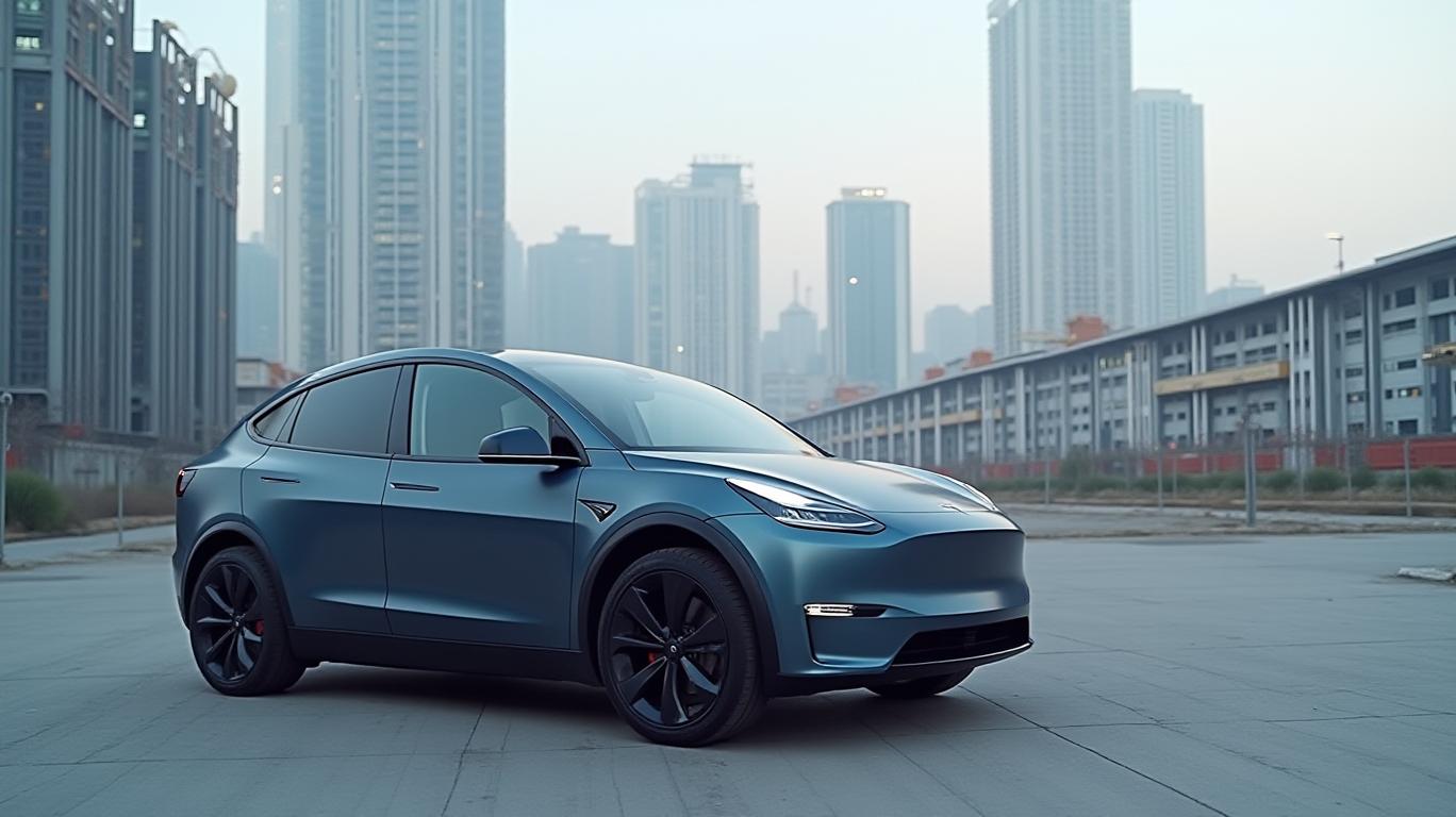 Tesla Shares Climb on Hopes of U.S.-China Trade Breakthrough