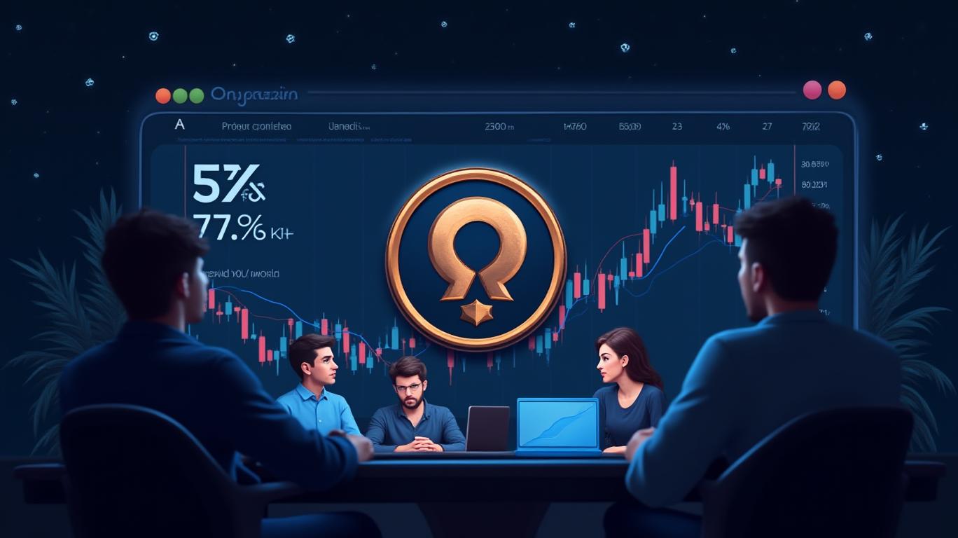 Onyxcoin Gains 5% Amid Bullish Sentiment, Trading Volume Surges 77.7%