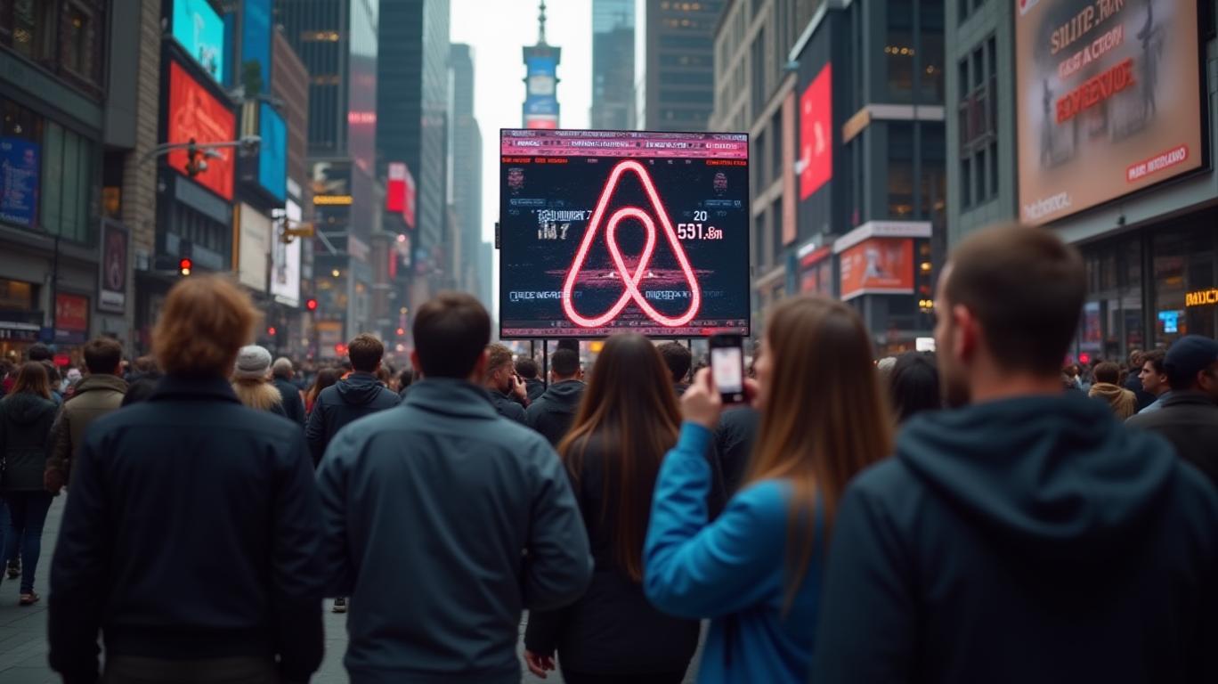 Airbnb's Trading Volume Surges 59.8% to $771 Million, Climbs to 90th in Market Rankings