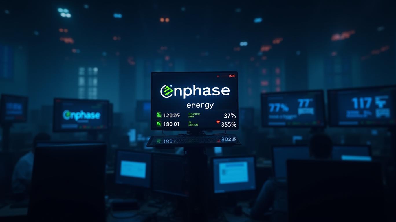 Enphase Energy Trading Volume Drops 37% But Stock Price Rises 352% Ranked 264th in Daily Volume