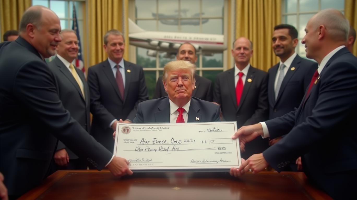 Trump Accepts $400M Boeing 747 From Qatar For Air Force One
