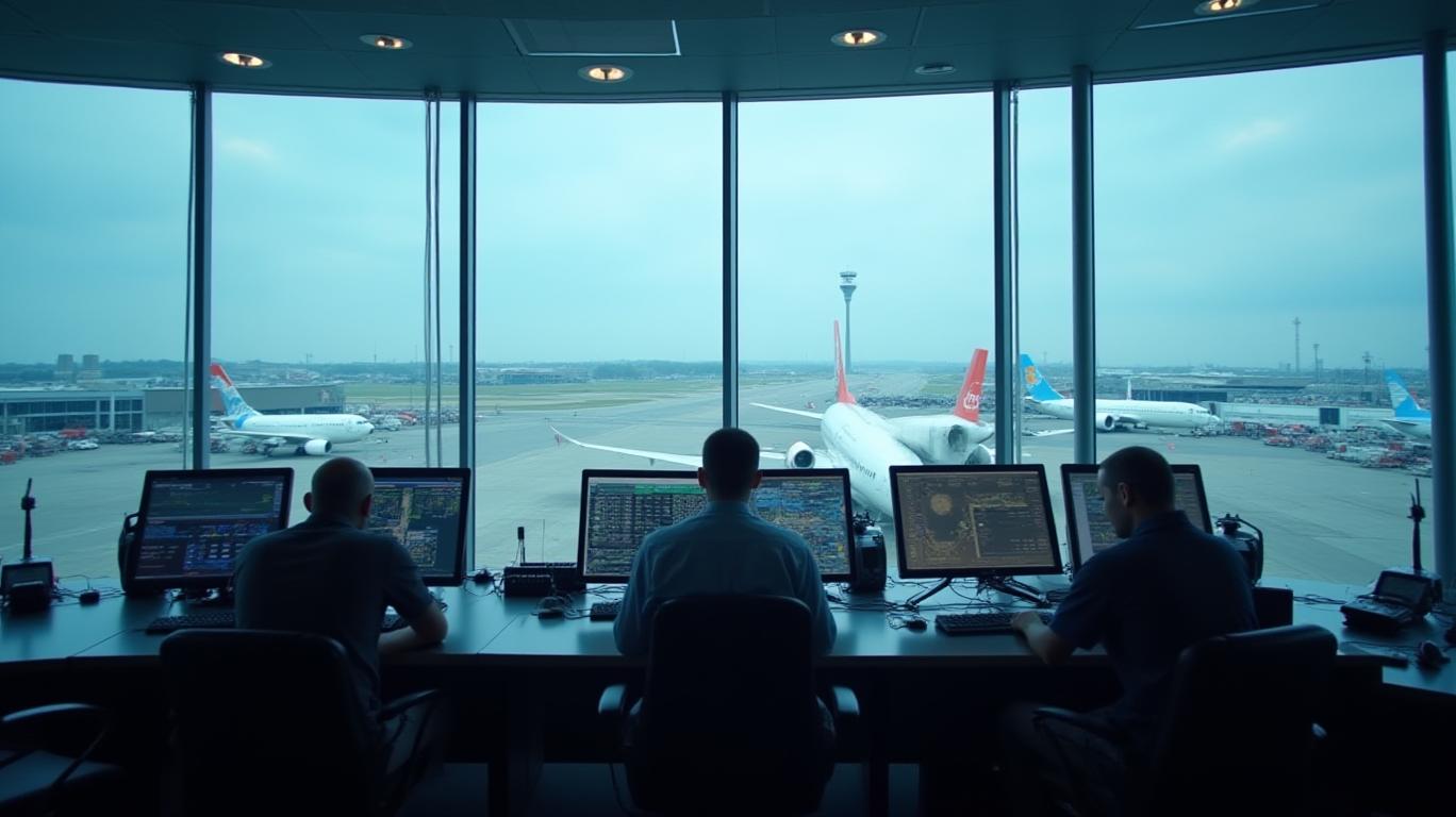 Skyward Struggles: How Newark's Air Traffic Chaos Ripples Through Airlines and Markets