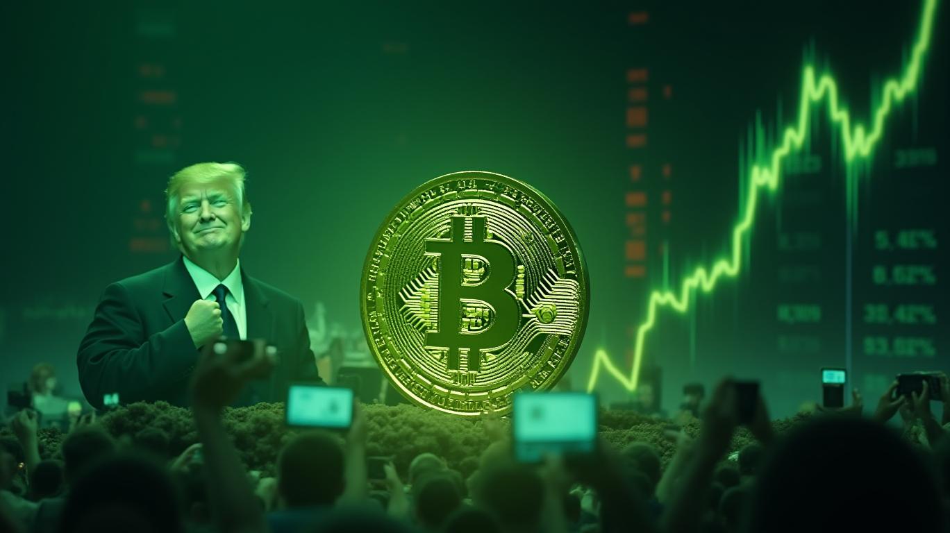 Bitcoin Surges 25% to $104,900 on Trump's Optimistic Outlook
