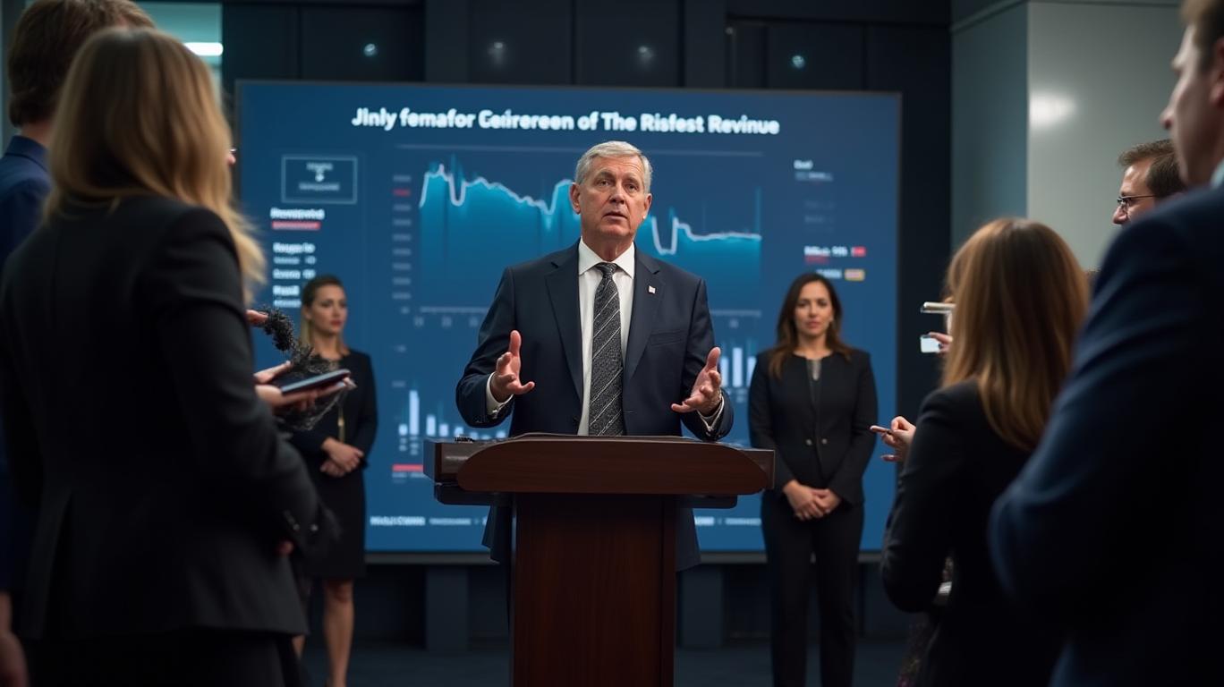 U.S. Tariff Revenue Soars 86% in April, Boosting Budget Surplus