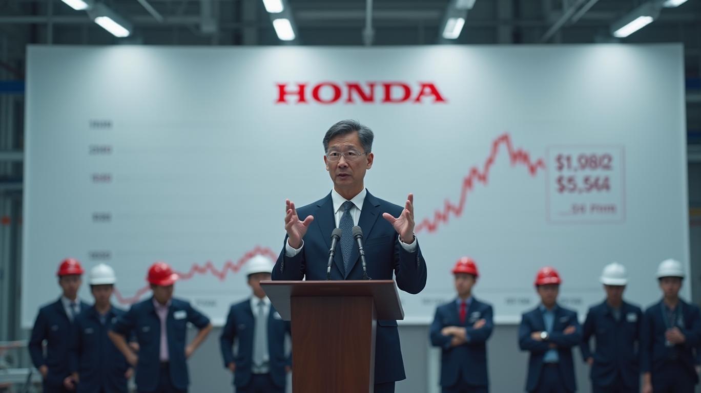 Honda Forecasts 70% Profit Decline Due to Trump Tariffs