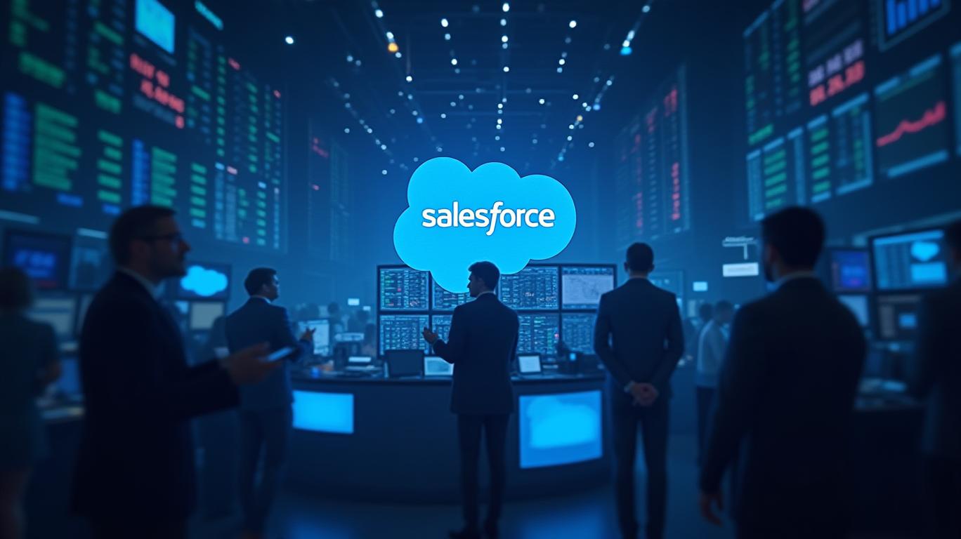 Salesforce Stock Surges 4.99% in Two Days, Ranks 37th in Trading Volume at $1.824 Billion