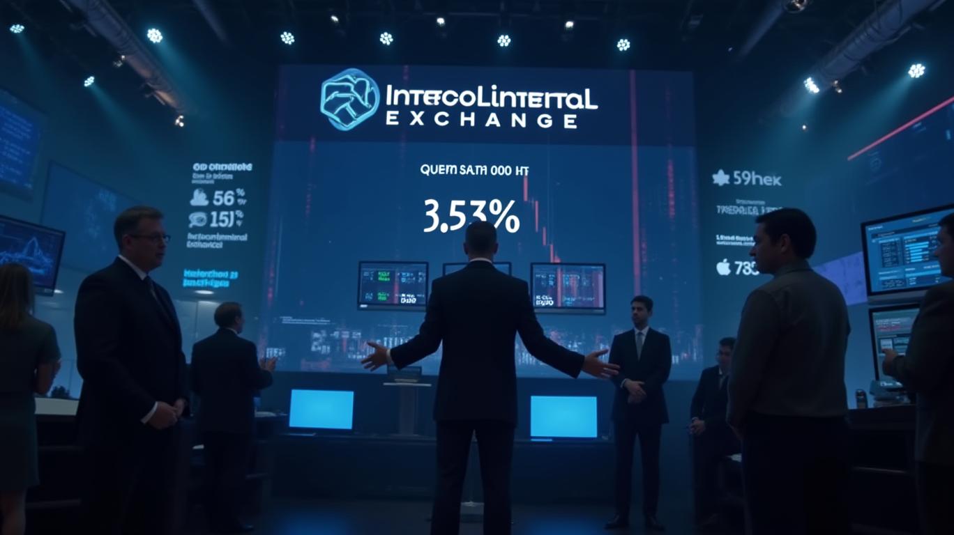 Intercontinental Exchange Slips to 302nd in Trading Volume Ranking with $364 Million Decline