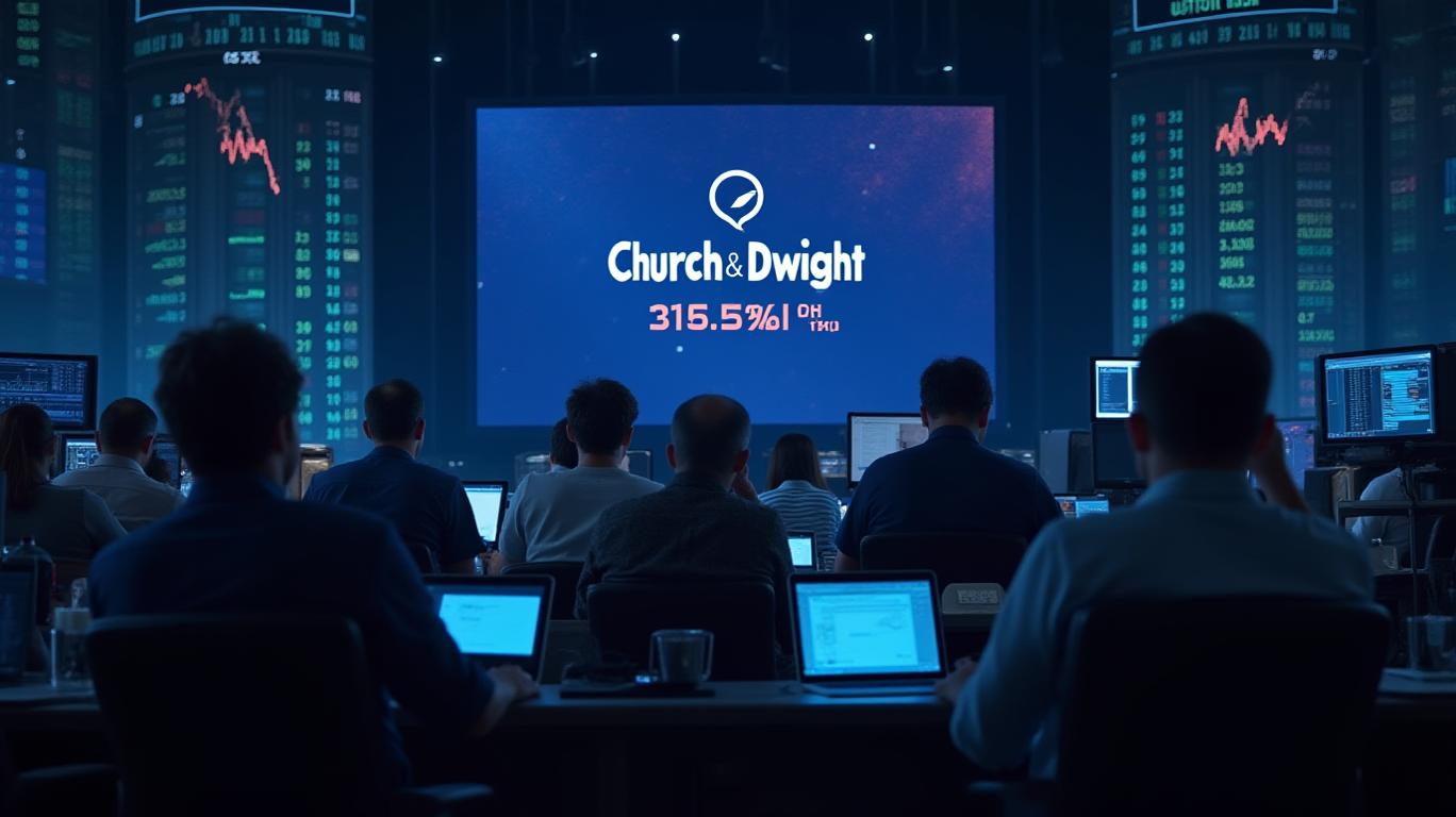 Church & Dwight Trading Volume Drops 31.52% Ranking 445th in Market