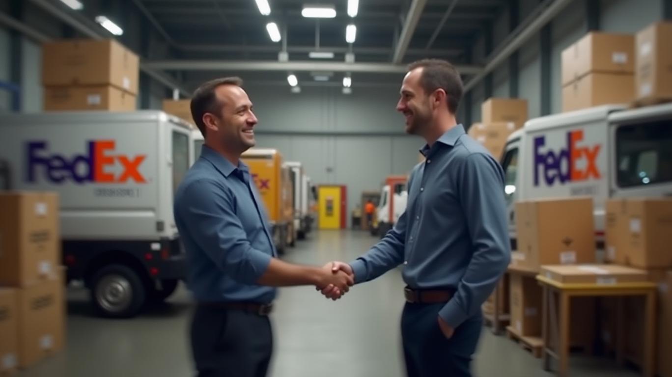 Amazon and FedEx reach delivery deal following UPS pullback, FedEx will transport some packages that Amazon customers have ordered to their doors on behalf of Amazon