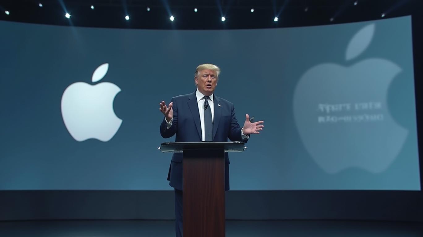 Trump Urges Apple to Halt India Expansion, Citing Tariff Barriers
