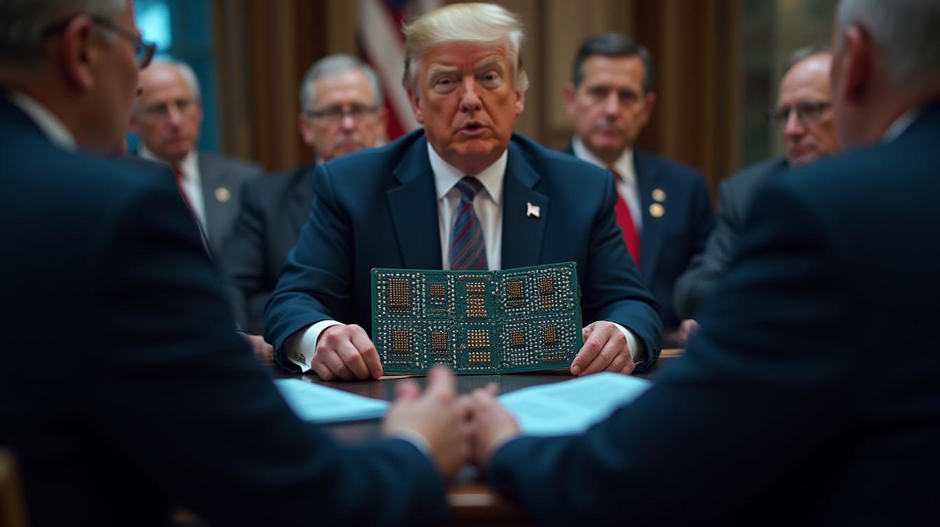 Trump Administration's AI Chip Sales to Middle East Spark Internal Disagreements