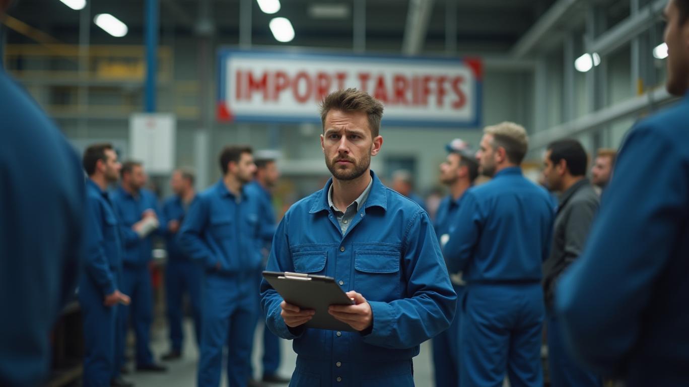 U.S. Manufacturing Output Falls 0.4% in April Due to Higher Import Tariffs