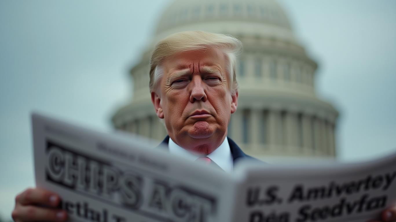 Trump Tariffs Threaten U.S. Semiconductor Growth Despite CHIPS Act