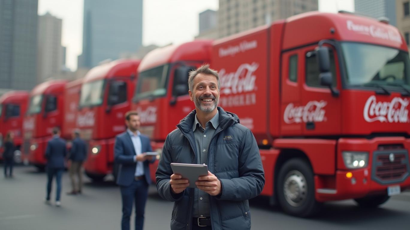 Coca-Cola Drives Green Innovation with Hydrogen Trucks as Stock Climbs