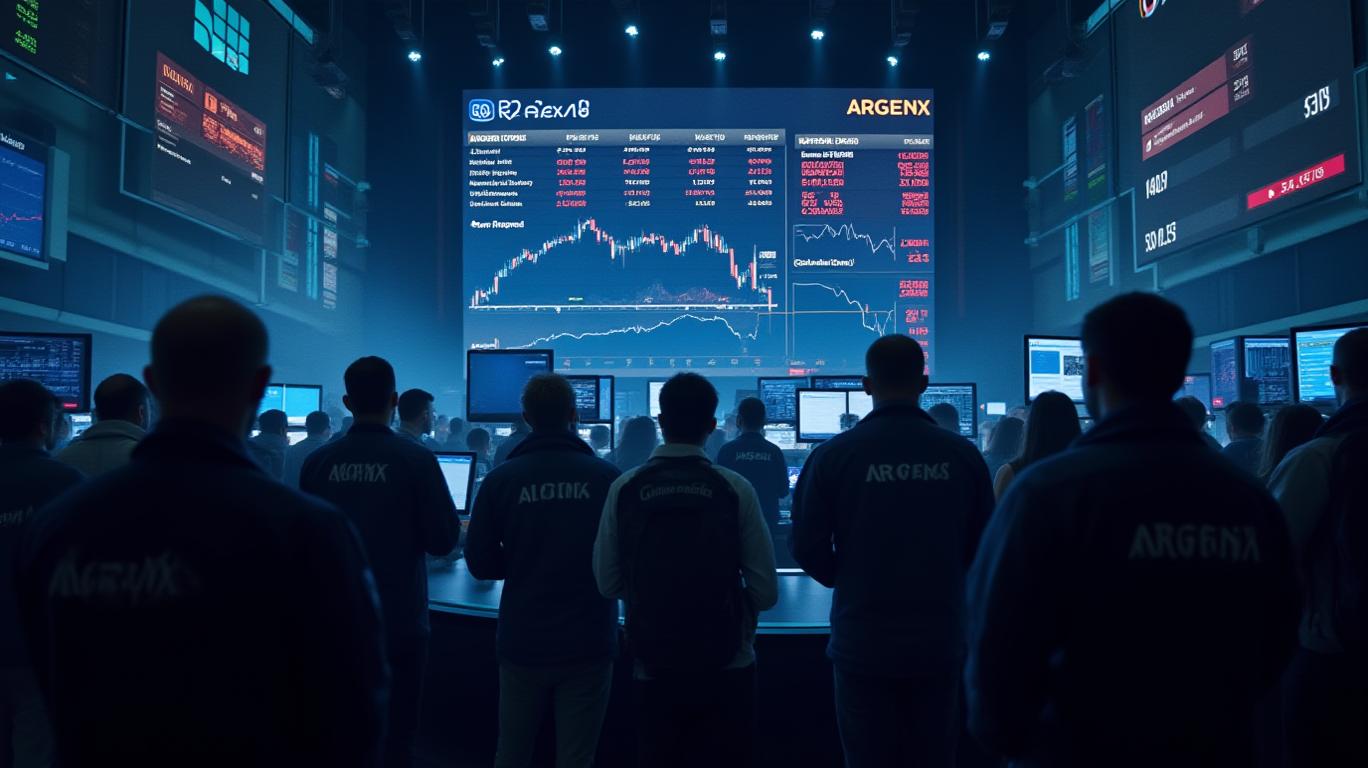 Argenx Surges to 255th in Trading Volume with $382 Million Day as Investors Flock to Biotech Star