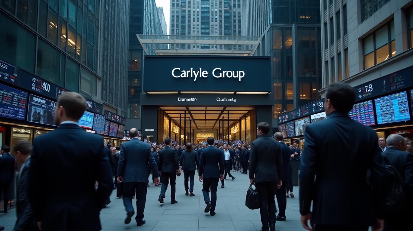 Carlyle Group Trading Volume Surges 119% to $24.5 Million, Ranks 407th in Daily Market Turnover