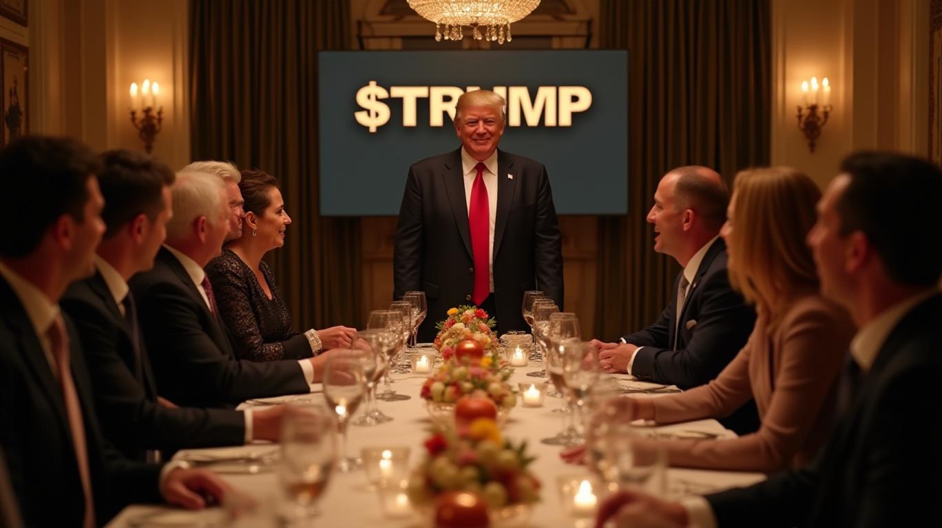 Crypto Entrepreneur Anufriev Attends Trump Dinner After $TRUMP Token Surges 4290%