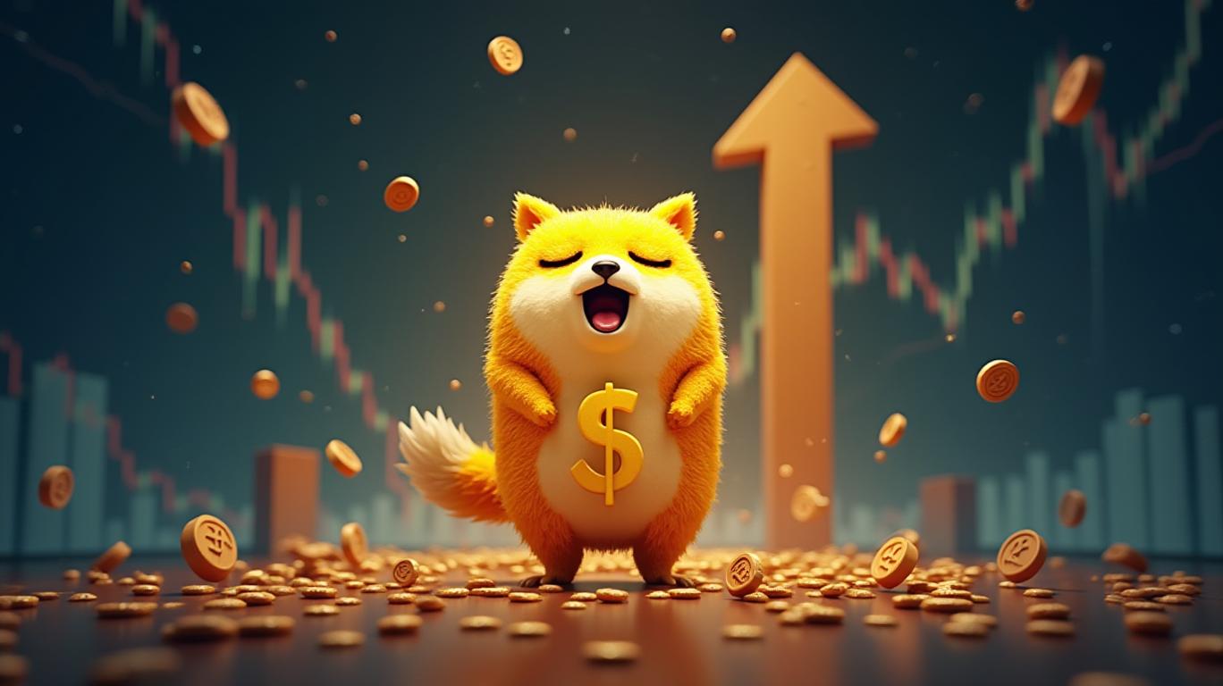 Dogecoin Surges 48.7% Amid Crypto Market Rally