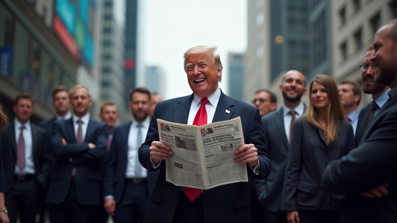 Trump's Optimism Drives Slight Market Gains, Cryptocurrency Push