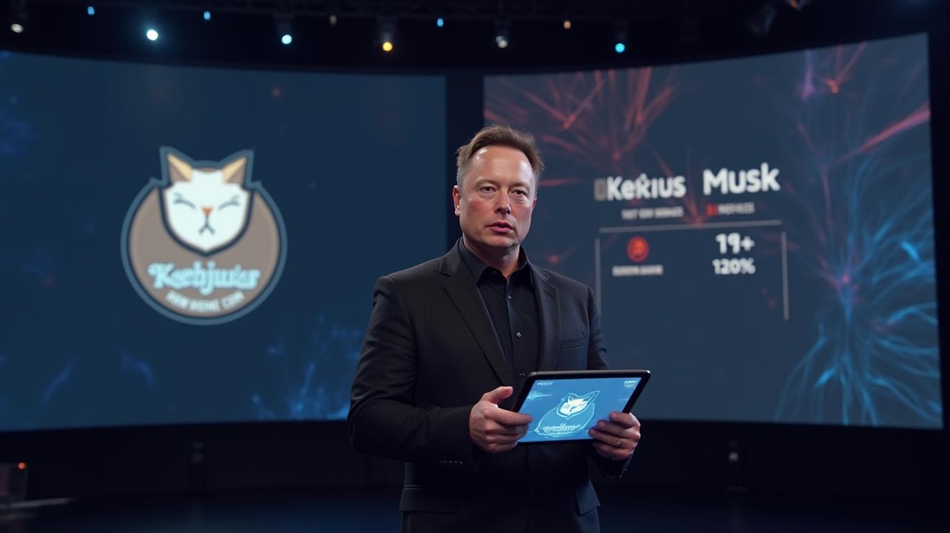 Elon Musk's Profile Update Sparks 120% Surge in Kekius Maximus Meme Coin