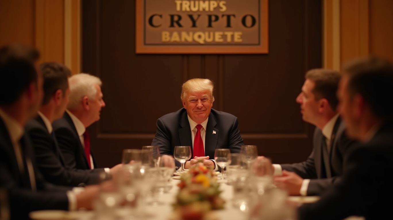 Trump's Crypto Banquet Aims to Influence Policy