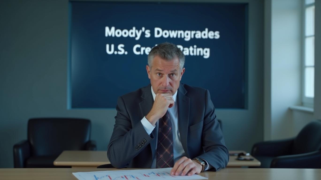Moody's Downgrades U.S. Credit Rating, Citing Fiscal Concerns
