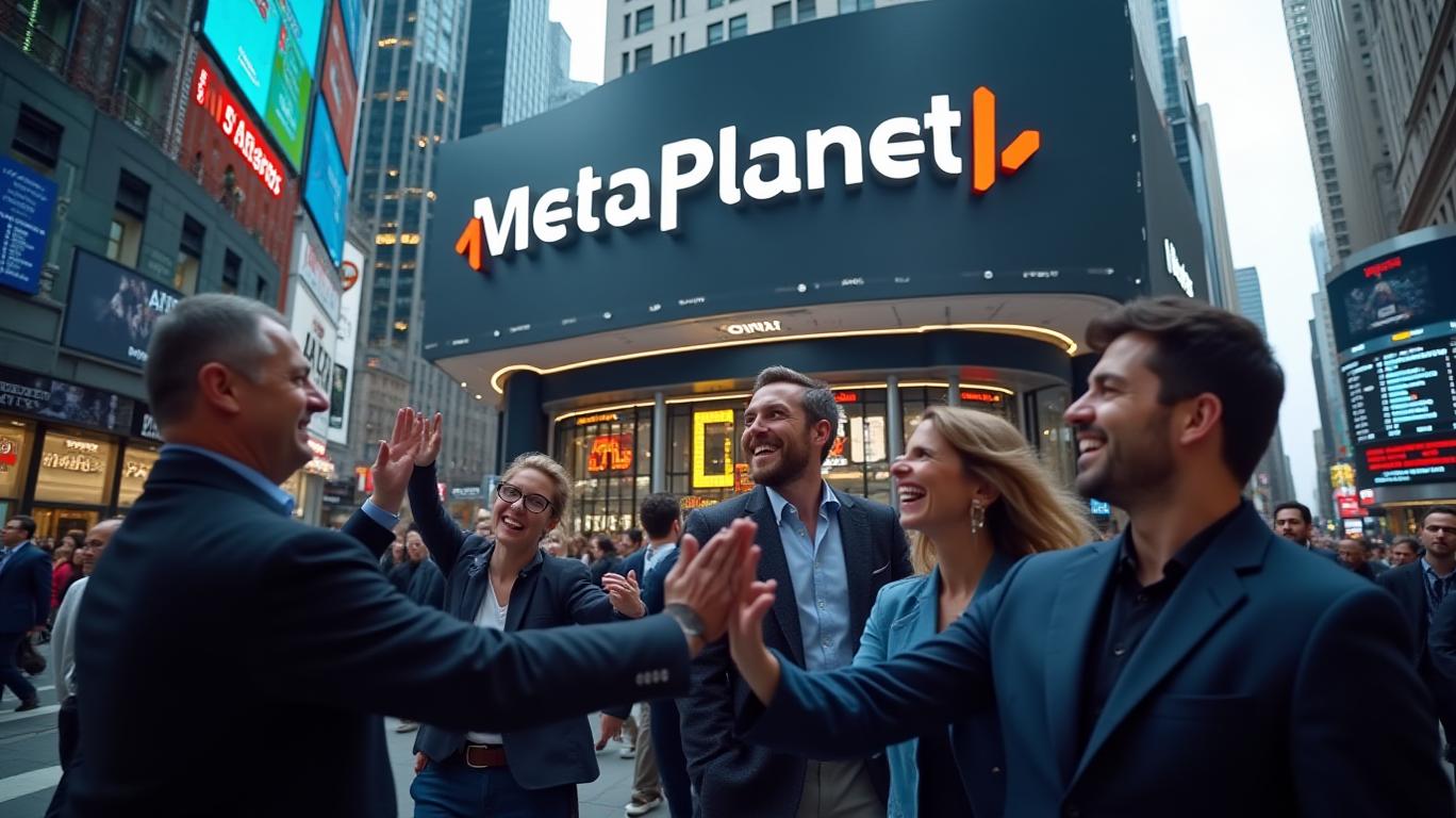 Metaplanet Boosts Bitcoin Holdings by 1,004 BTC, Stock Surges 12%