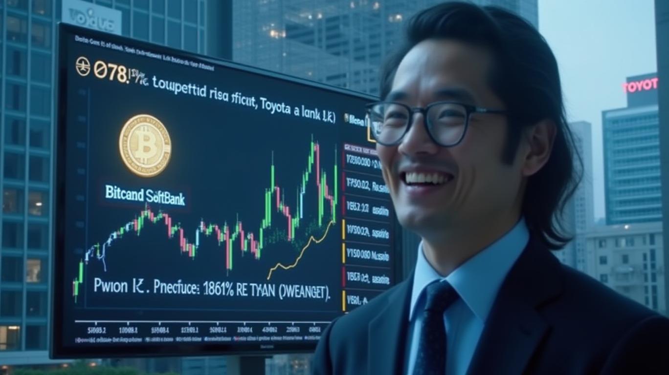 Metaplanet Surpasses Toyota, SoftBank with 61.69 Billion Yen Trading Volume, Bitcoin Holdings Yield 189.1% Return