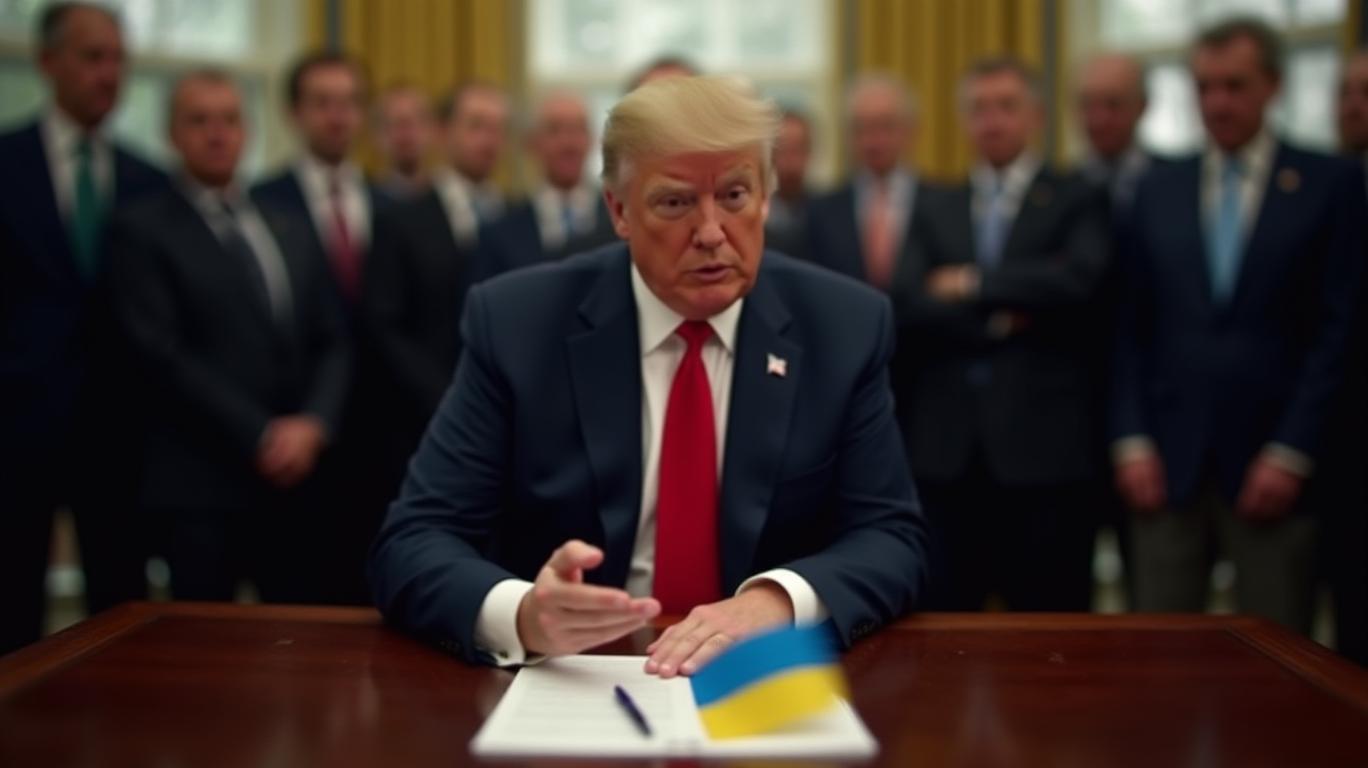 Trump Pushes 30-Day Ceasefire Between Russia and Ukraine